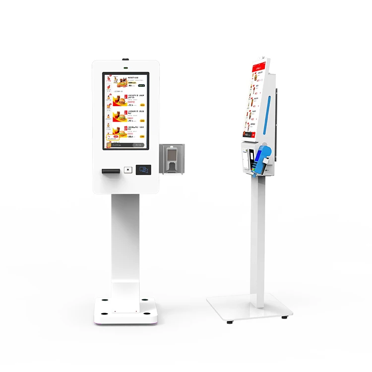 Desktop terminal 15.6 21.5 23.8 inch Touch Screen Standing Payment Self-Service Kiosk for Restaurant