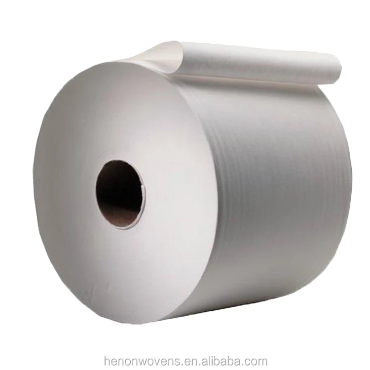 raw material for wipes viscose polyester spunlace nonwoven fabric