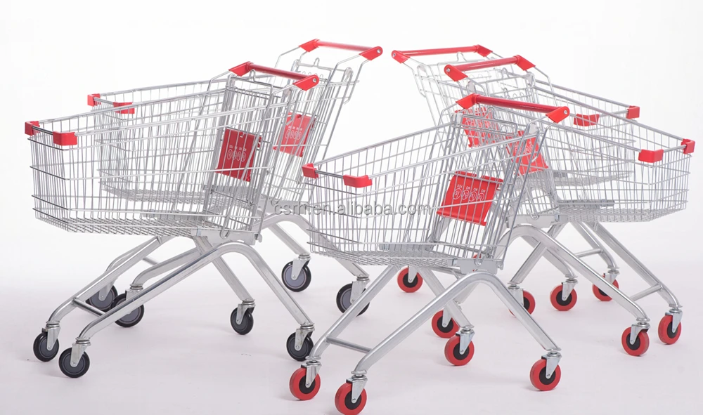 RH-SE060 770*465*900mm Hot Sale 60L Metal Shopping Cart