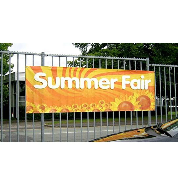 Наружная реклама на заказ, сетчатая ткань, ПВХ печатный баннер для рекламы