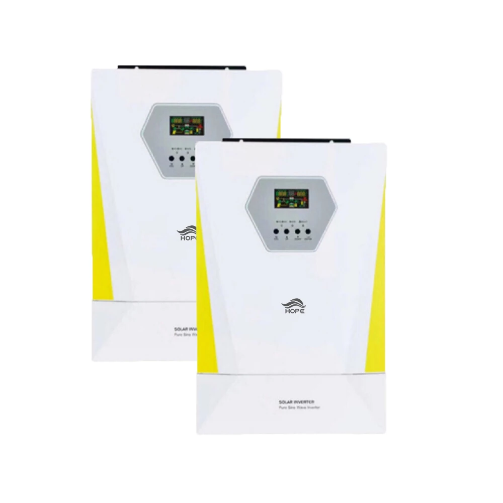 Efficient AC Inverter with LCD Display WiFi Connectivity Solar Energy Conversion for Lead-Acid Battery Solar Inverter Series