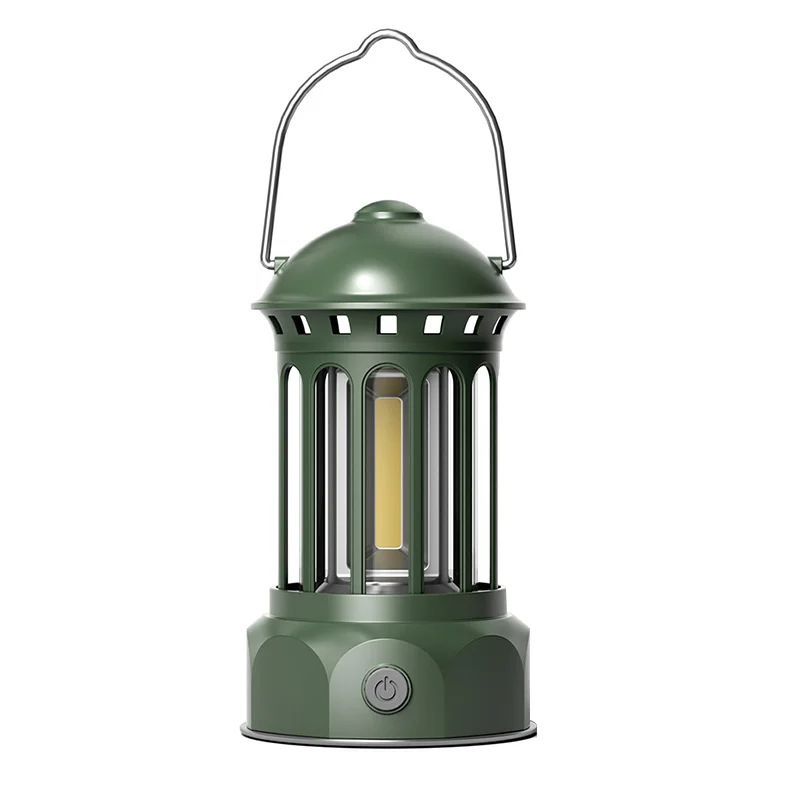 Waterproof usable battery led camping lantern lamp outdoor portable led rechargeable lamp camping