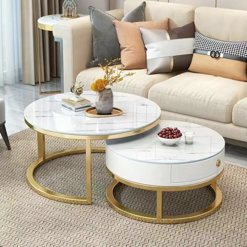 luxury home modern coffee table white marble top coffee table for living room