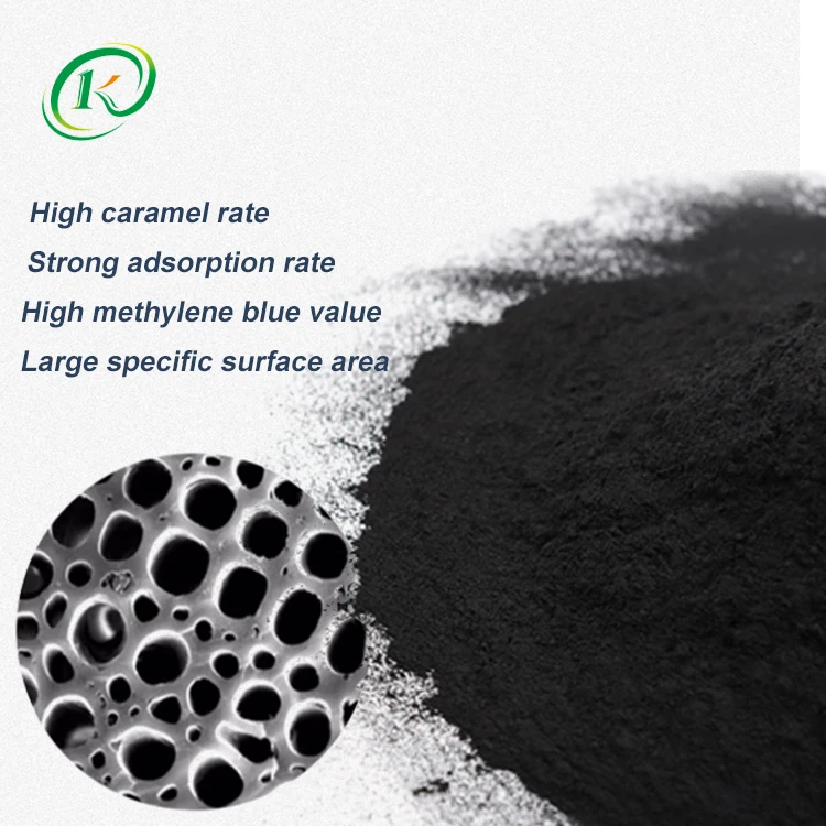Kelin Super Capacitor active carbon powdered 300 mesh Adsorption Decolorize Industry Grade Coal Based Activated Carbon Powder