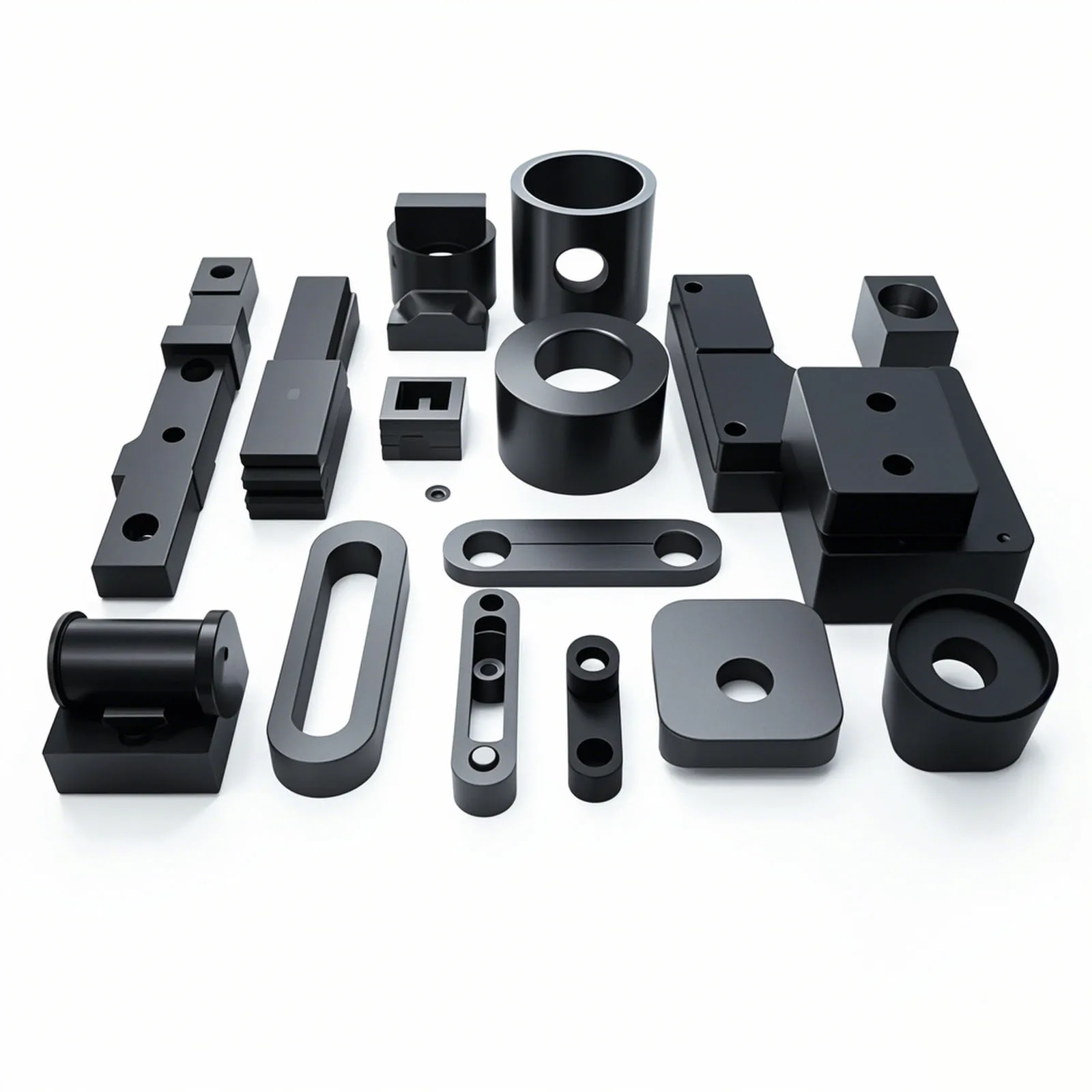 custom china plastic rubber stainless steel metal car motor spare parts cnc machining suppliers