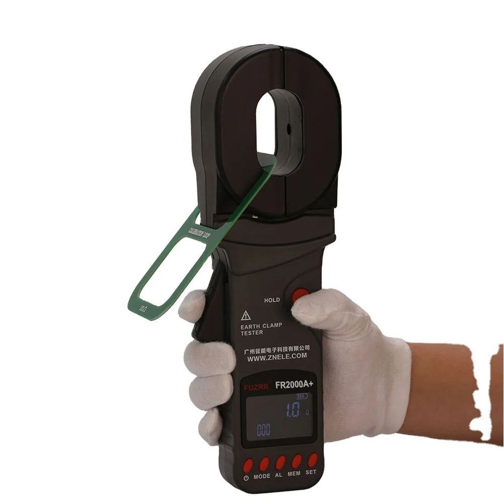 FR2000A+ Digital Clamp On Earth Resistance Tester Factory supply OEM