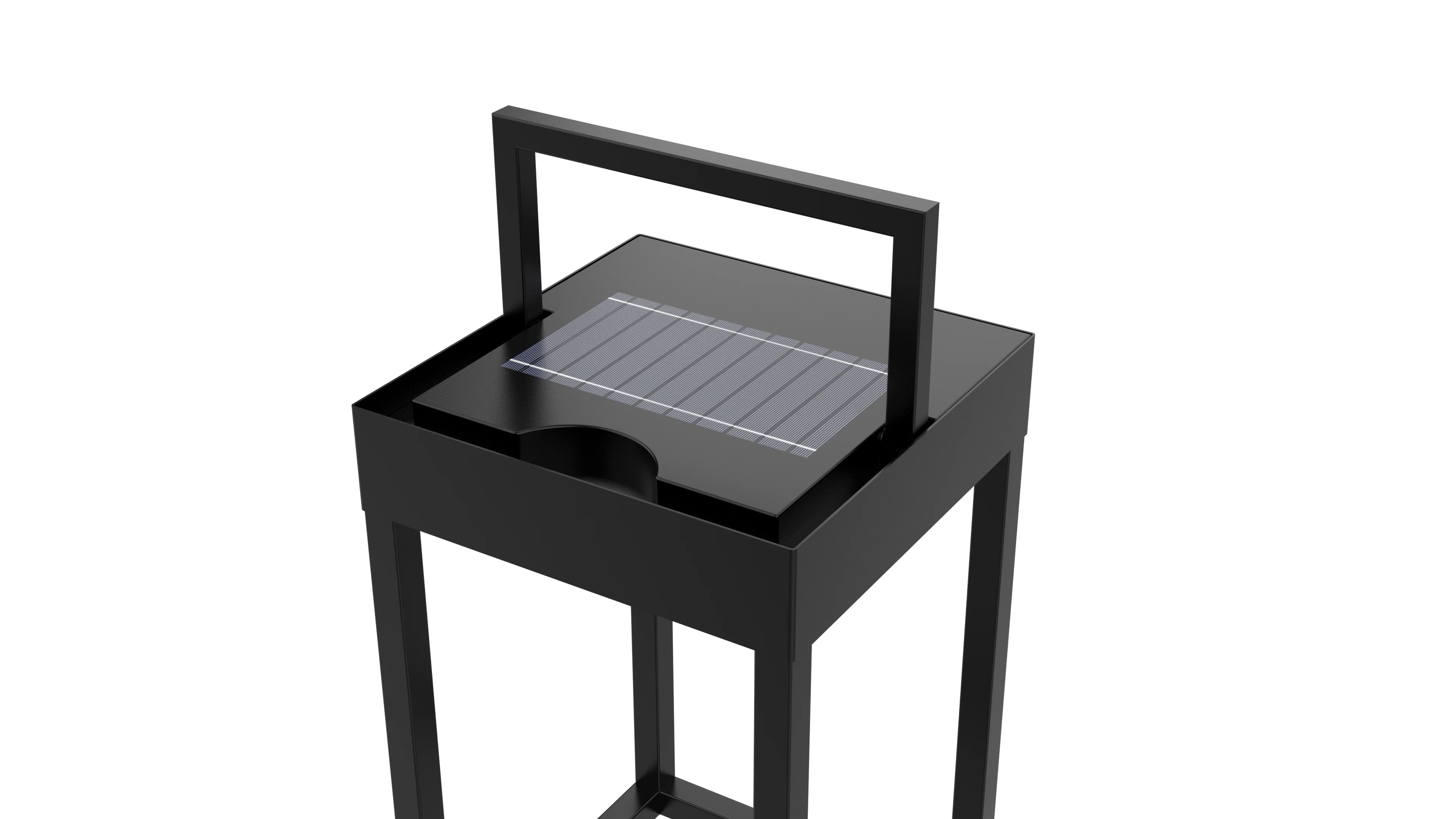 Solar Lamp Metal Modern Simplicity Shape Creative Indoor&Outdoor Decorative Led luxury Table Lamps