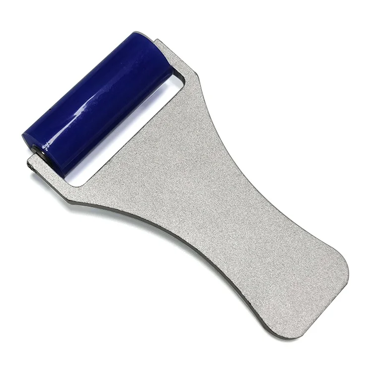 Blue Screen Cleaning Lint Free Sticky Roller Dust Removal Washable Cleanroom Silicone Rubber Sticky Lint Roller