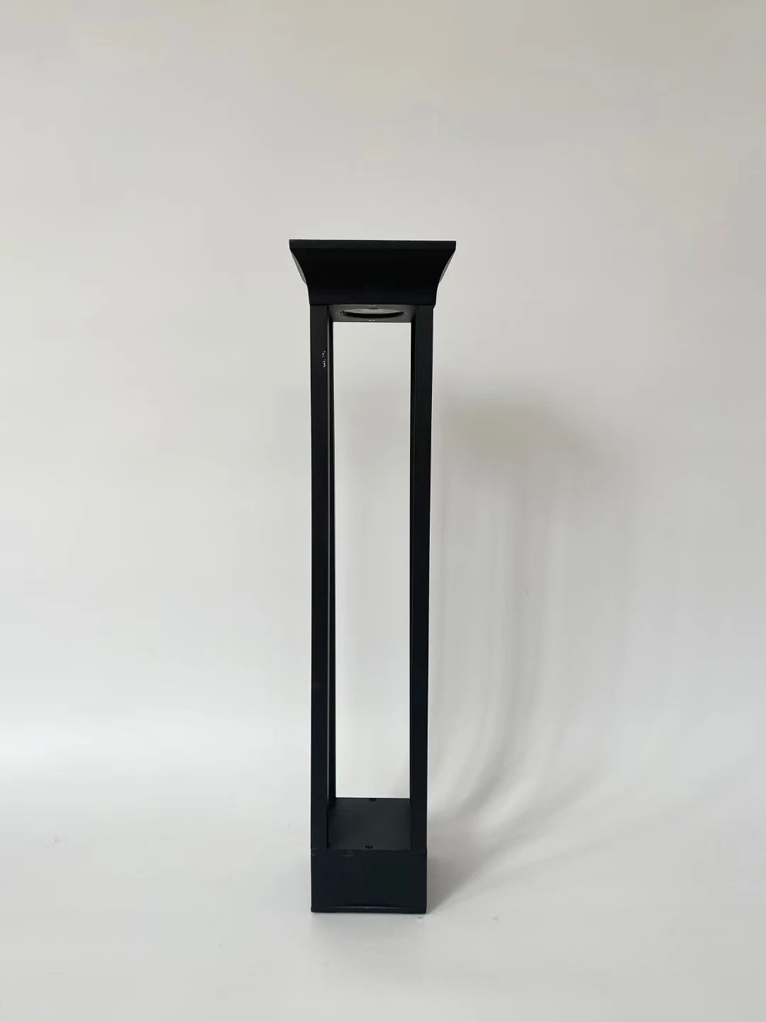 Volttalent LED garden light landscaping fixture bollard lamp traditional lantern painting gray pole aluminum COB 30w-60w 90w