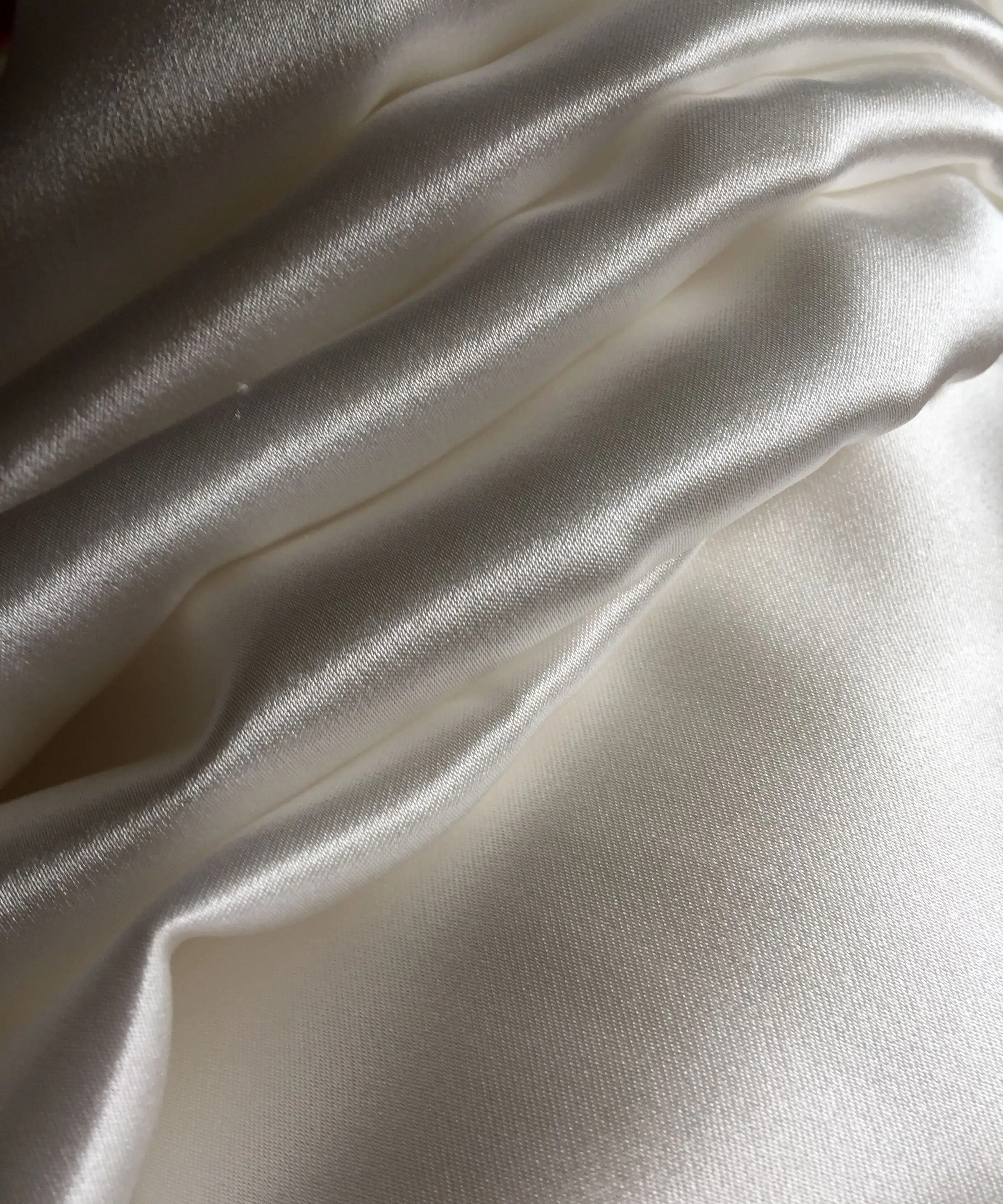 IN STOCK Habotai  Sandwashed 100 %silk plain crepe satin machine washable silk fabric fabrics hot sale