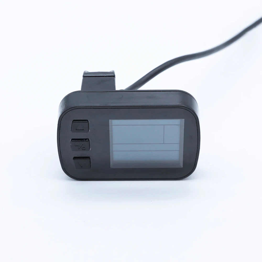 Multi-Information Display Control Panel Digital LCD Backlight 24v/36v/48v Ebike Display Electric Bike Meter for Ebike DIY