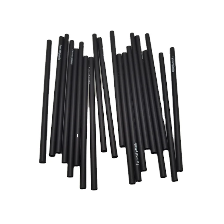 paper packaging bendy jumbo drinking black iam not plastic straws