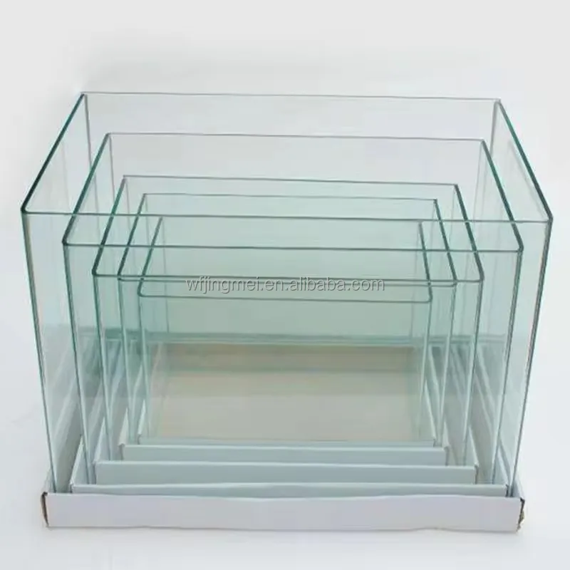 3mm 4mm 5mm 6mm 8mm Low Iron extra clear Glass Sheet for Fishbowl Fish tank Aquarium