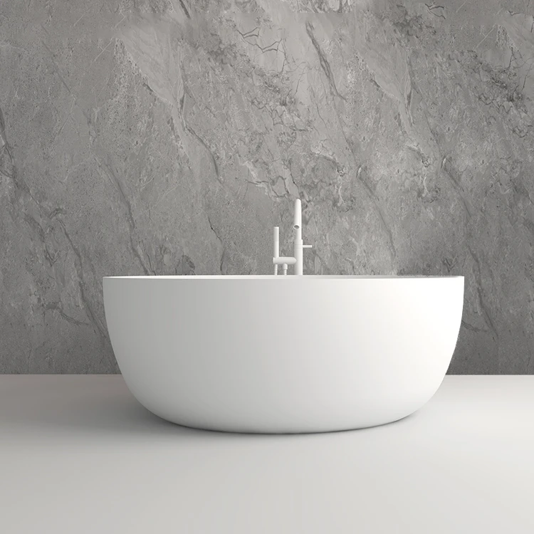 Latest bathing design ,wholesale Bathtub,Round freestanding baths BS-8615