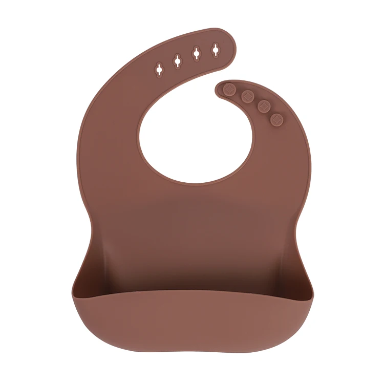 manufacturer custom design bpa free price waterproof bowl oil-proof silicone baby bib with food