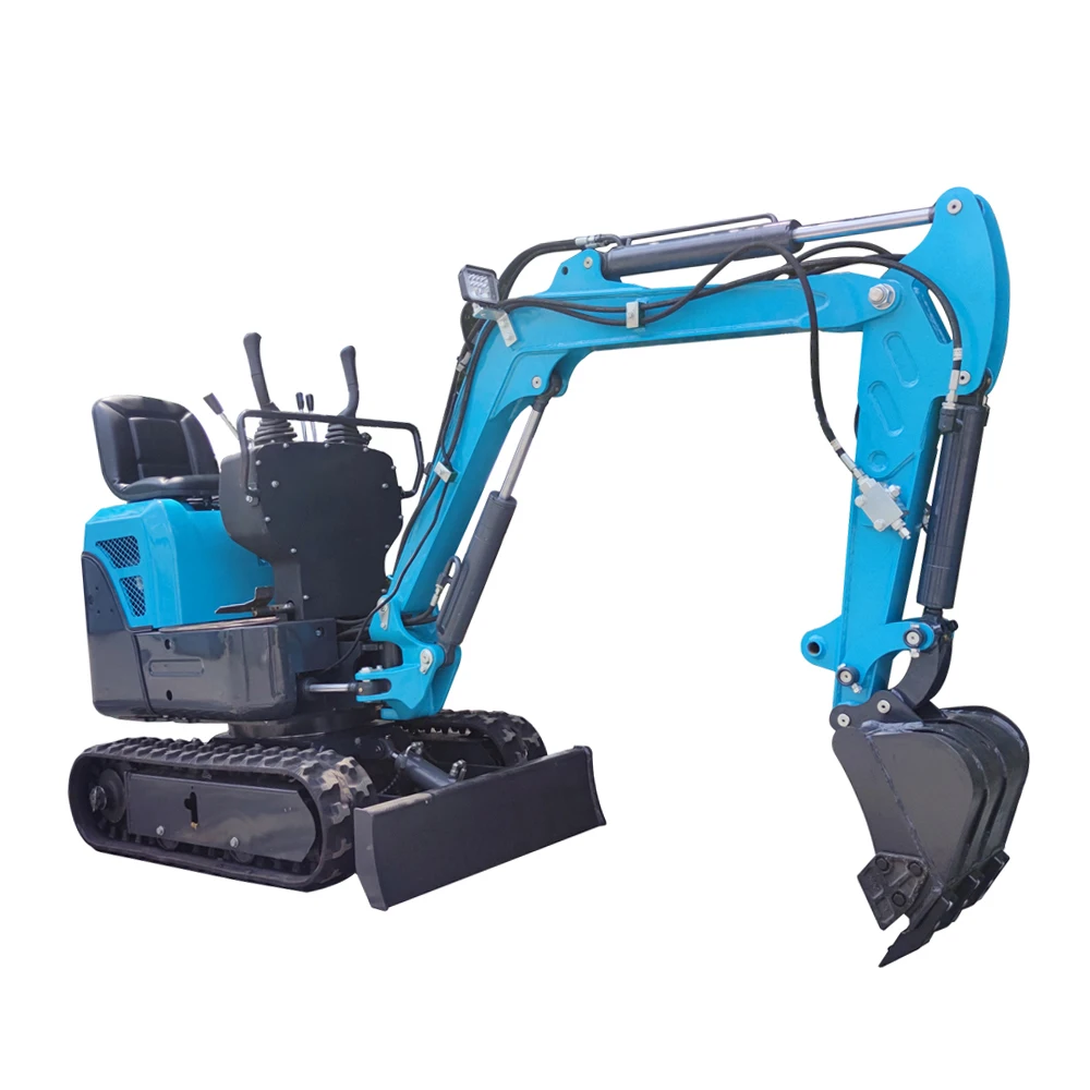 Excellent Quality Mini Digger Excavator 1 Ton With Hydraulic Hammer