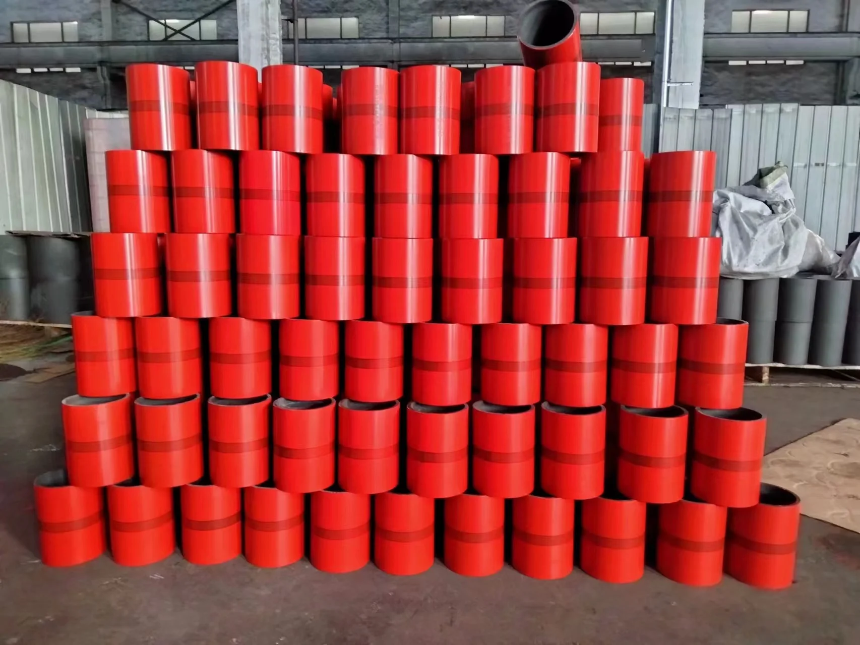 API 5CT TUBING AND CASING COUPLING N80 L80 P110  K55 J55 L80 NU EU FOR OIL PIPE2-7/8 2-3/8 3-1/2