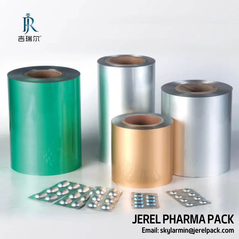 JEREL tablet capsule packaging ptp aluminum foil pack medic pack aluminum foil