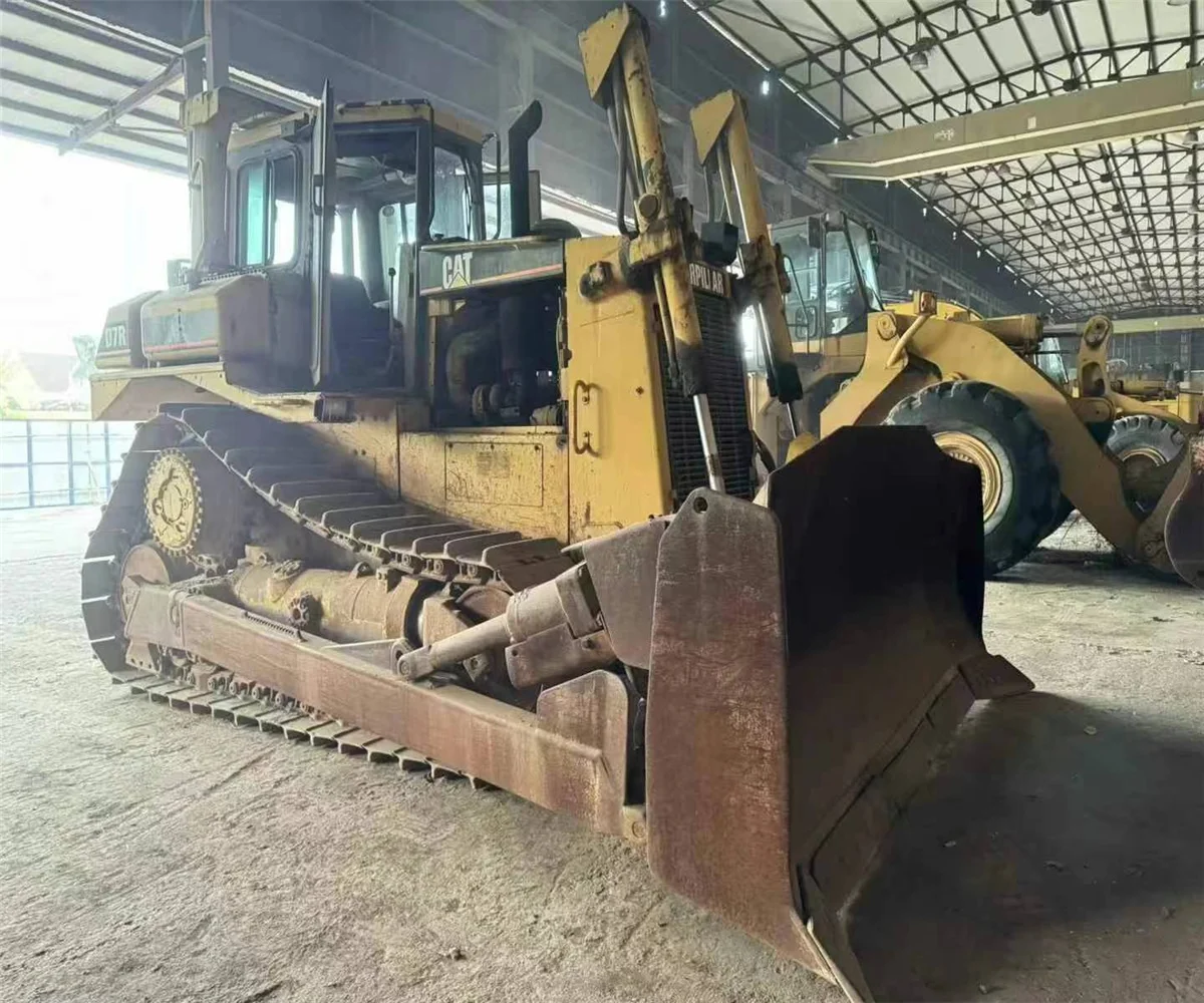 Used CAT bulldozer D7R original caterpillar D8R D6R D5K D4K crawler bulldozer second hand d8N dozer good condition