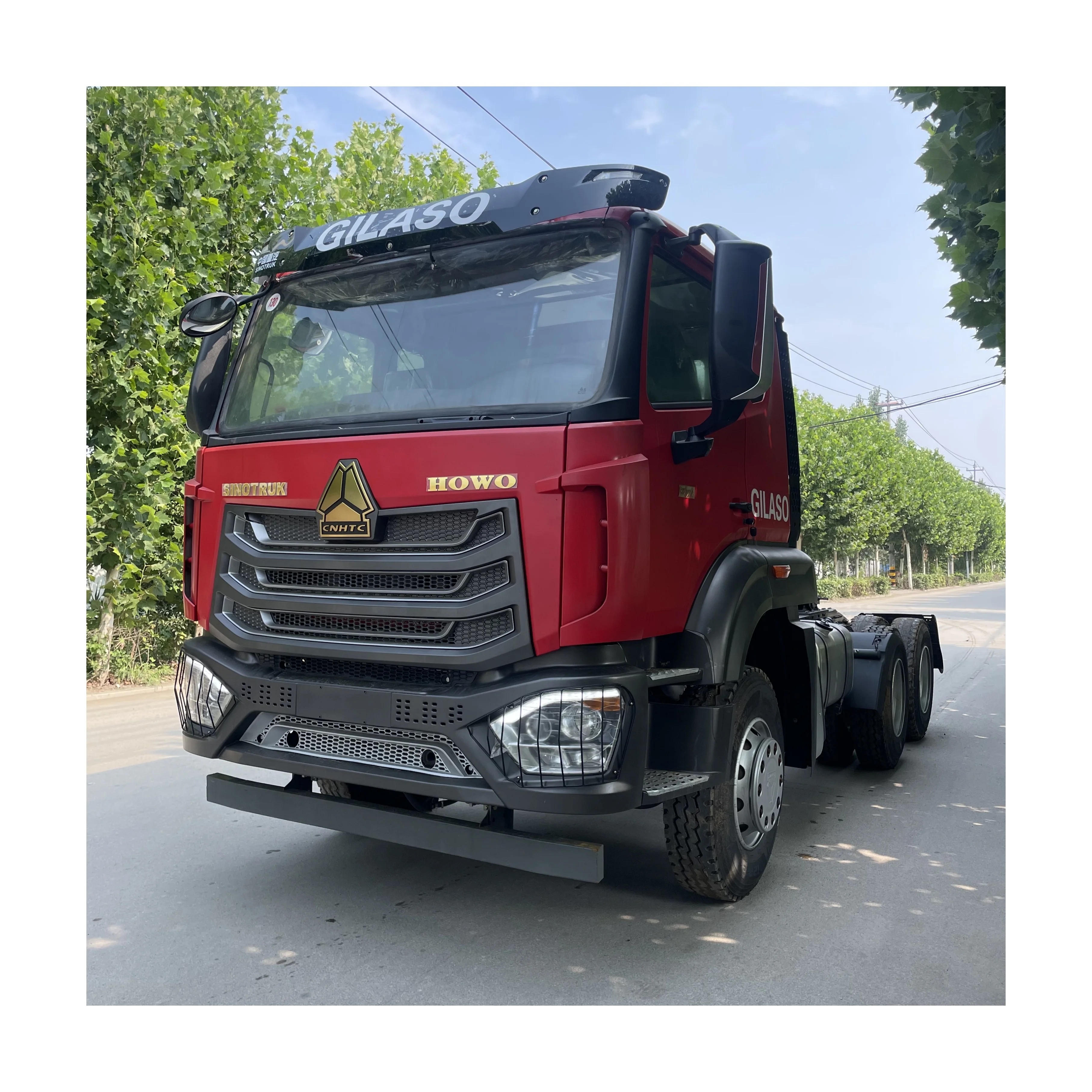 Sinotruk подержанные грузовики HOWO A6 A7 T7 T7h Sitrak Camc 6X4 CNG тягач низкая цена 10 шин 430HP подушка безопасности мост грузовик для продажи