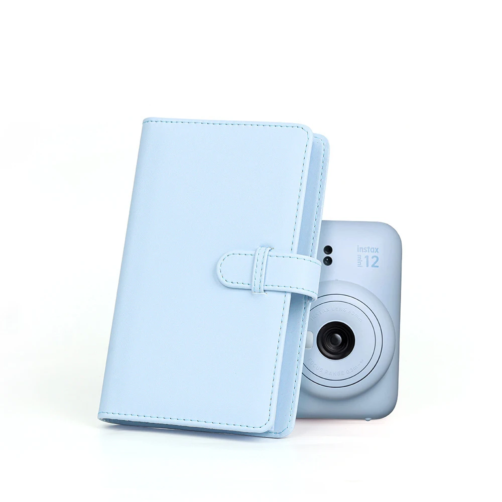 Portable 3 inch Photo Album for Fujifilm Instax Mini 12 11 Film Photocard Holder Ticket Card Collection Book