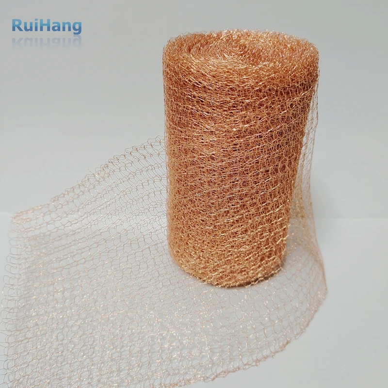 Sturdy 32 Feet Copper Wool Mouse Trap for Bat Snail Bird Control Copper Mesh Roll for Mice Rat Rodent Repellent