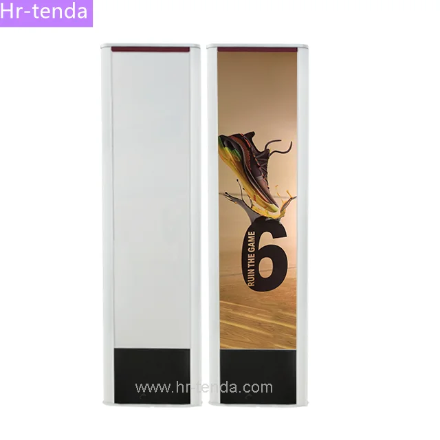 shop anti theft security system EAS RF antenna 8.2mhz anti-theft gate RF dual gate system EAS security alarm system