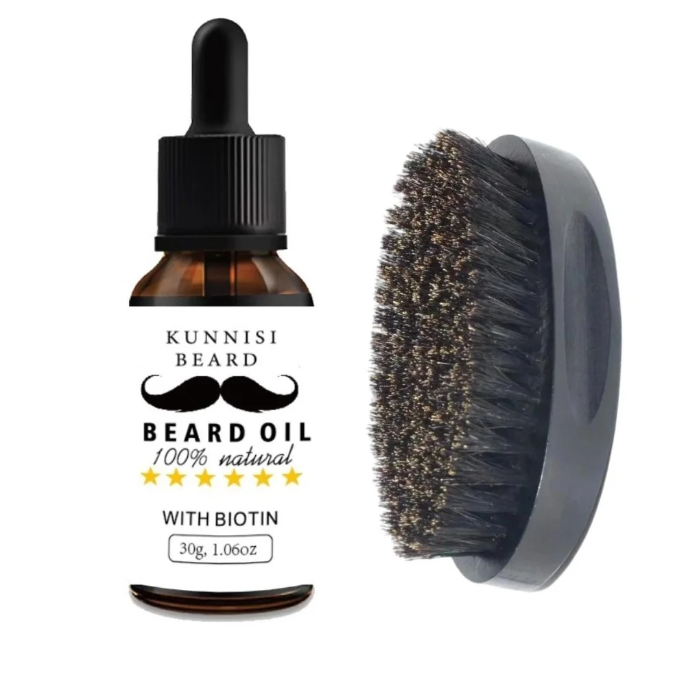 Private Label Wholesale Factory 100% Organic Men Beard Care Essential Beard Growth Oil for Men