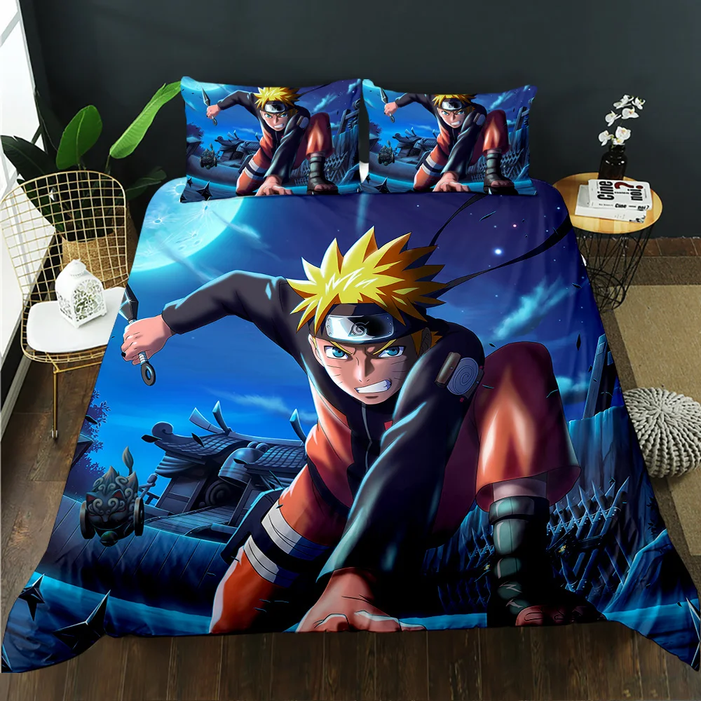 One Piece Kakashi Japan Narutos anime 3D bedding set 3 pieces  Bed Sheets duvet cover