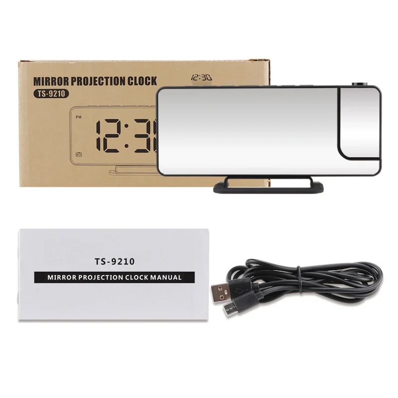 Projected Clocks Led Clock Project Am Radio Table With Digital Wall Projection Alarm Usb Charger Mirror Projector Fm Time