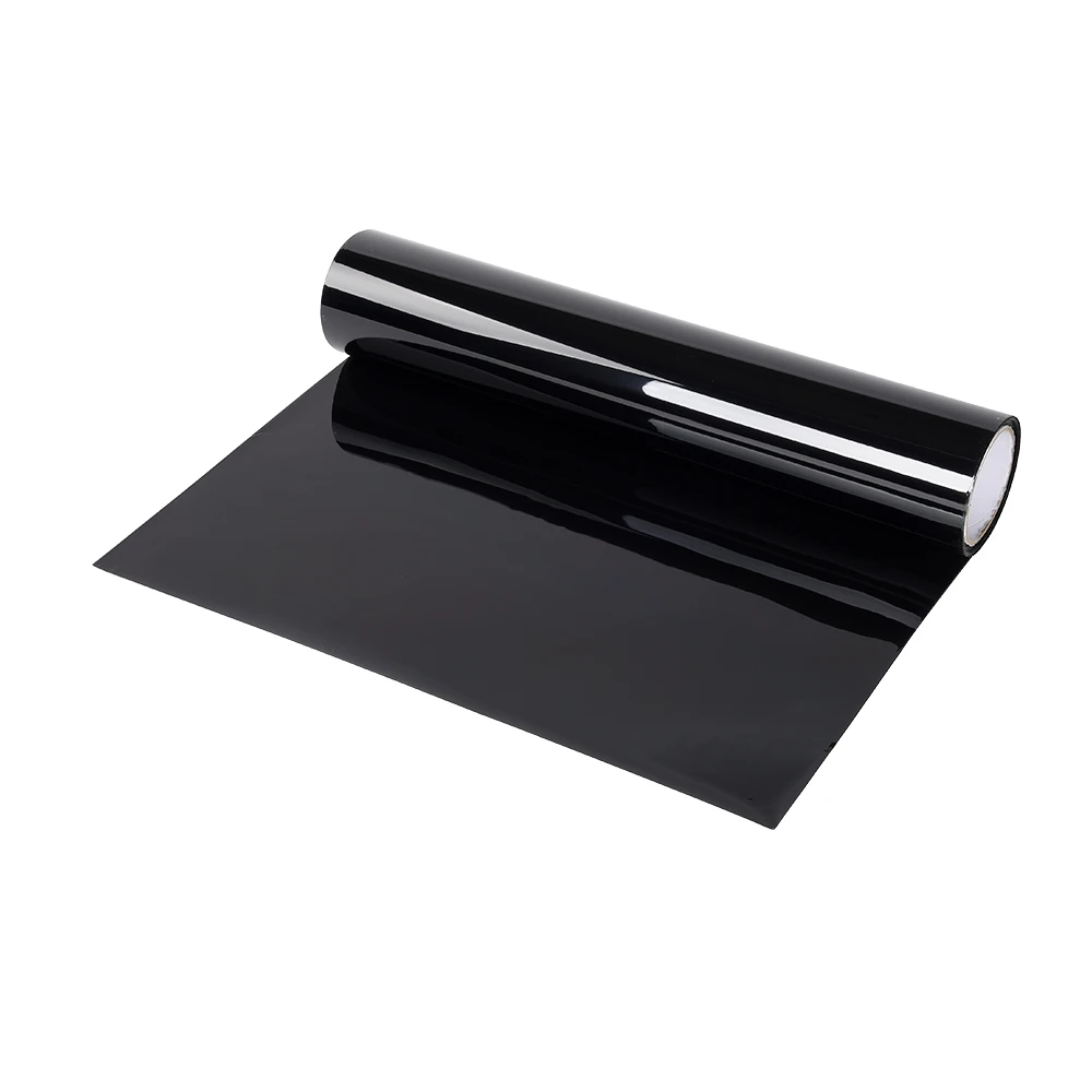 Wholesale price 2023 trend uv rejection 99% tear resistant black smart tint solar film for car