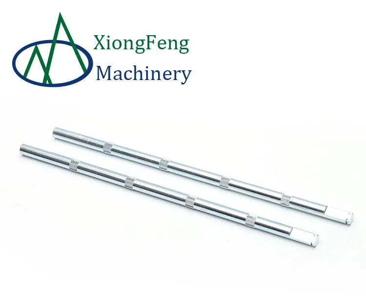 China Factory Customized Machining Part Flexible Shaft Pin Connector Copper Pin Knurled Shafts