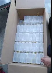 Горячий кофе холодный сок торговый автомат порошок канистра для полностью автоматического