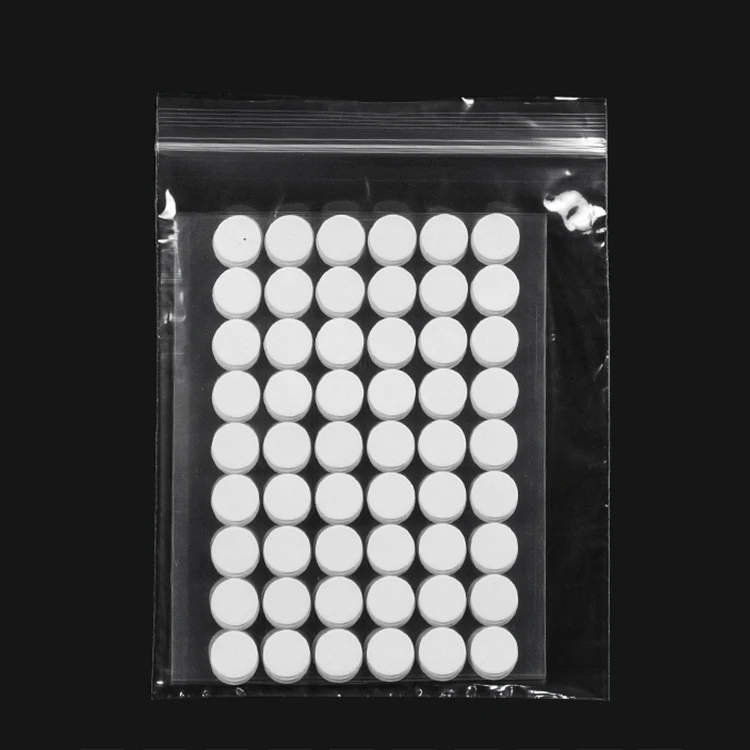 Customized Double Sided Acrylic Adhesive Tape Sticky Sheets Mounting Washable Clear Round Traceless Nano Tape Dots