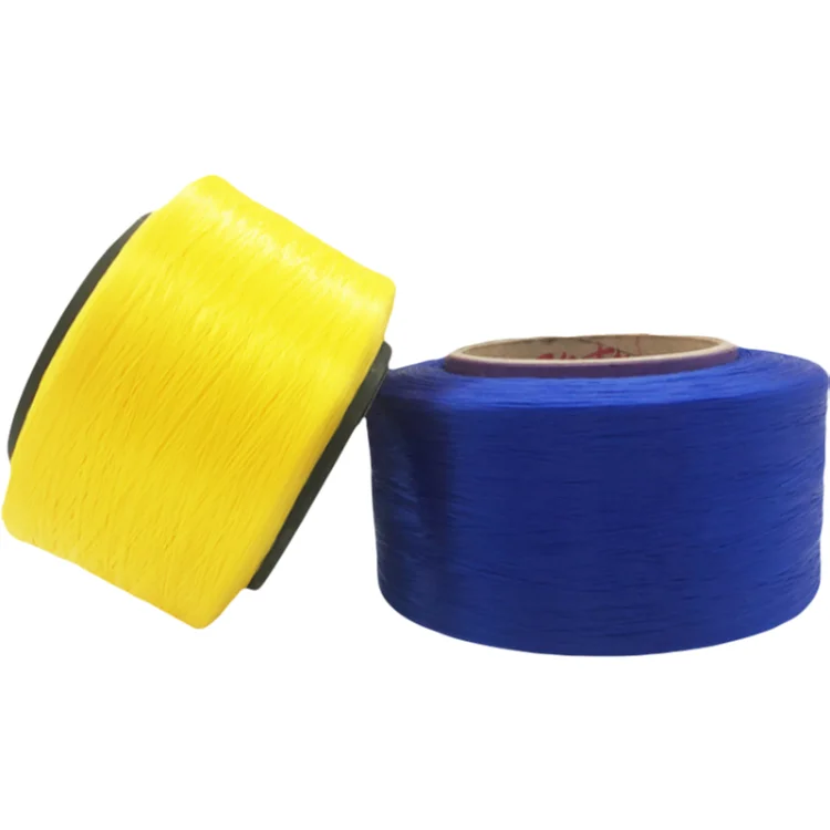 Multifilament Intermingled Dyed color Yarn 600D excellent Polypropylene PP Multifilament FDY Yarn for belts and textile