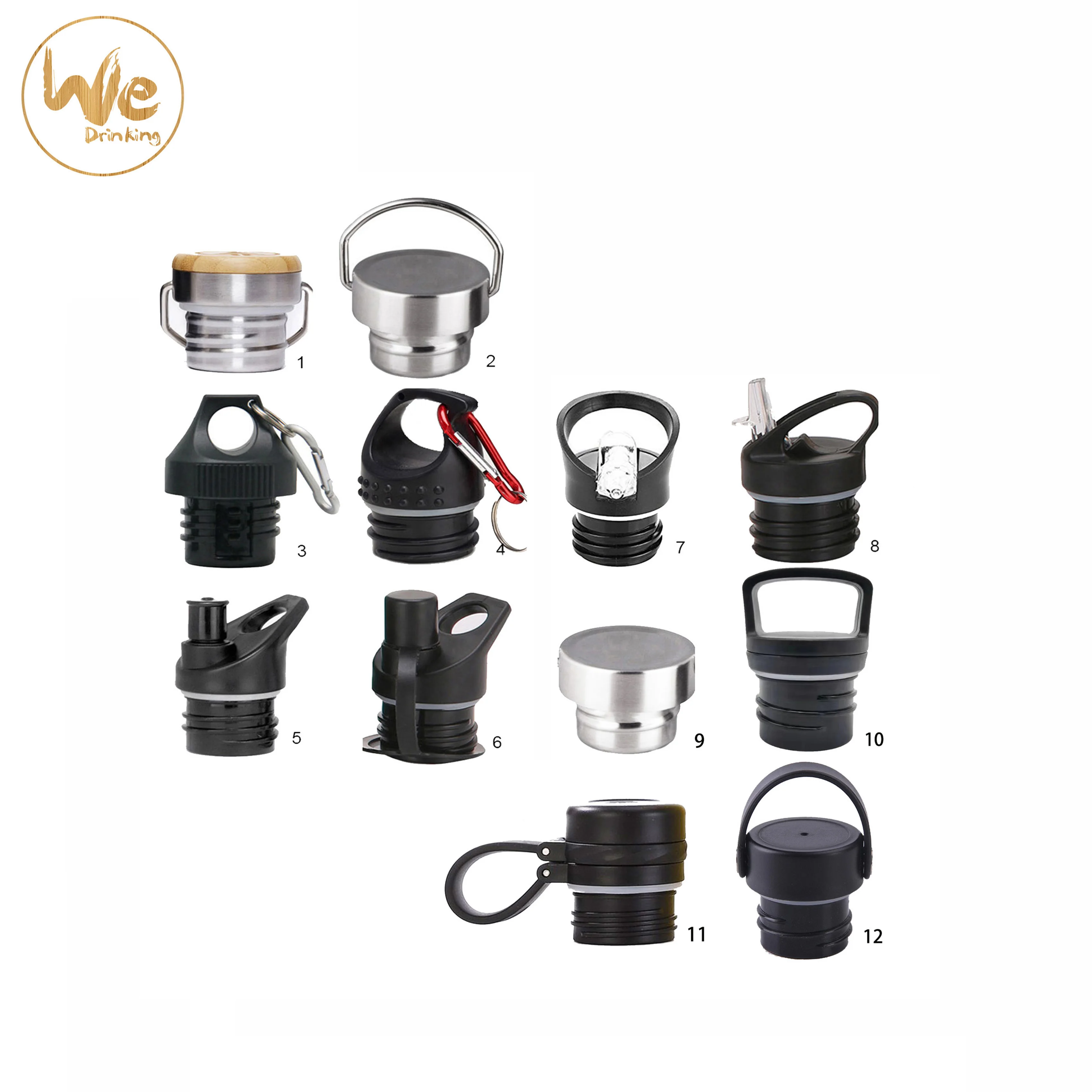 
No Minimum Stock BPA free Double Wall Vacuum Insulated Sports Bottle Lid 