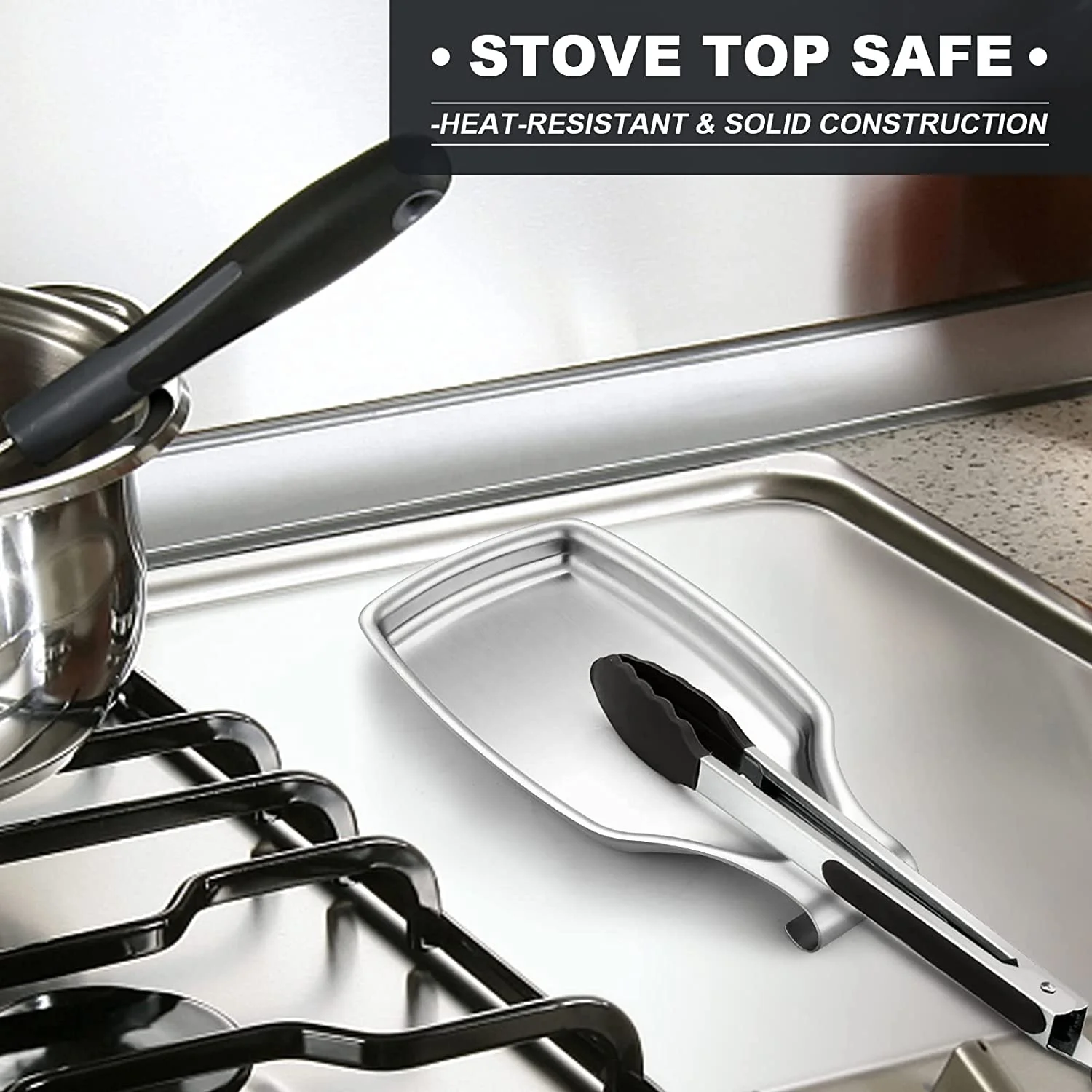 Ложка из нержавеющей стали лопатка ковш посуда подставка для плиты столешница