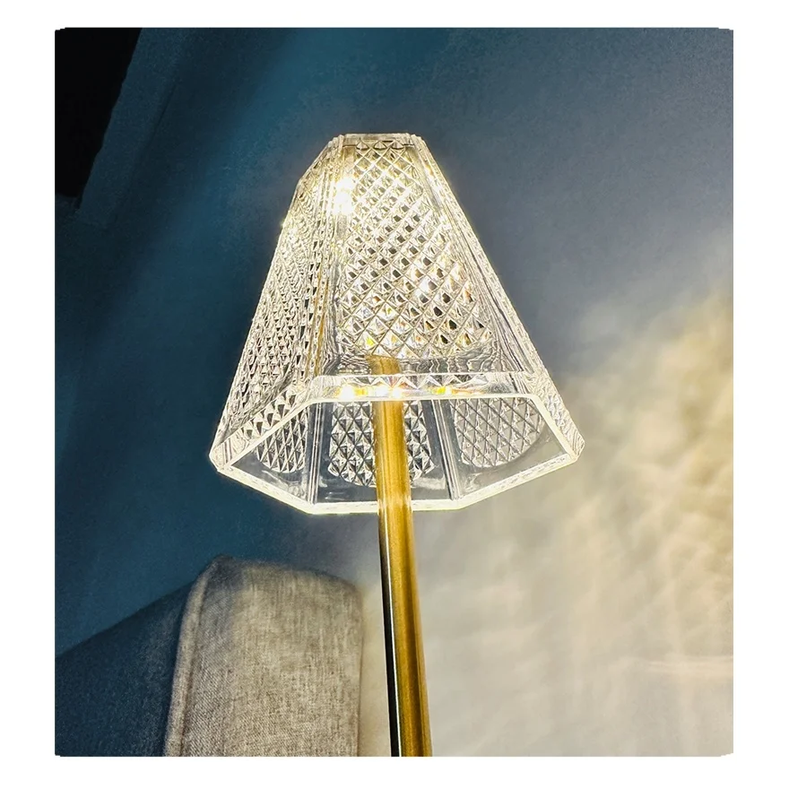 New Nordic Home Decor Metal bar Study Work Read Folding Crystal Light Hotel Bedroom Adjustable Modern Led Desk Table Lamps