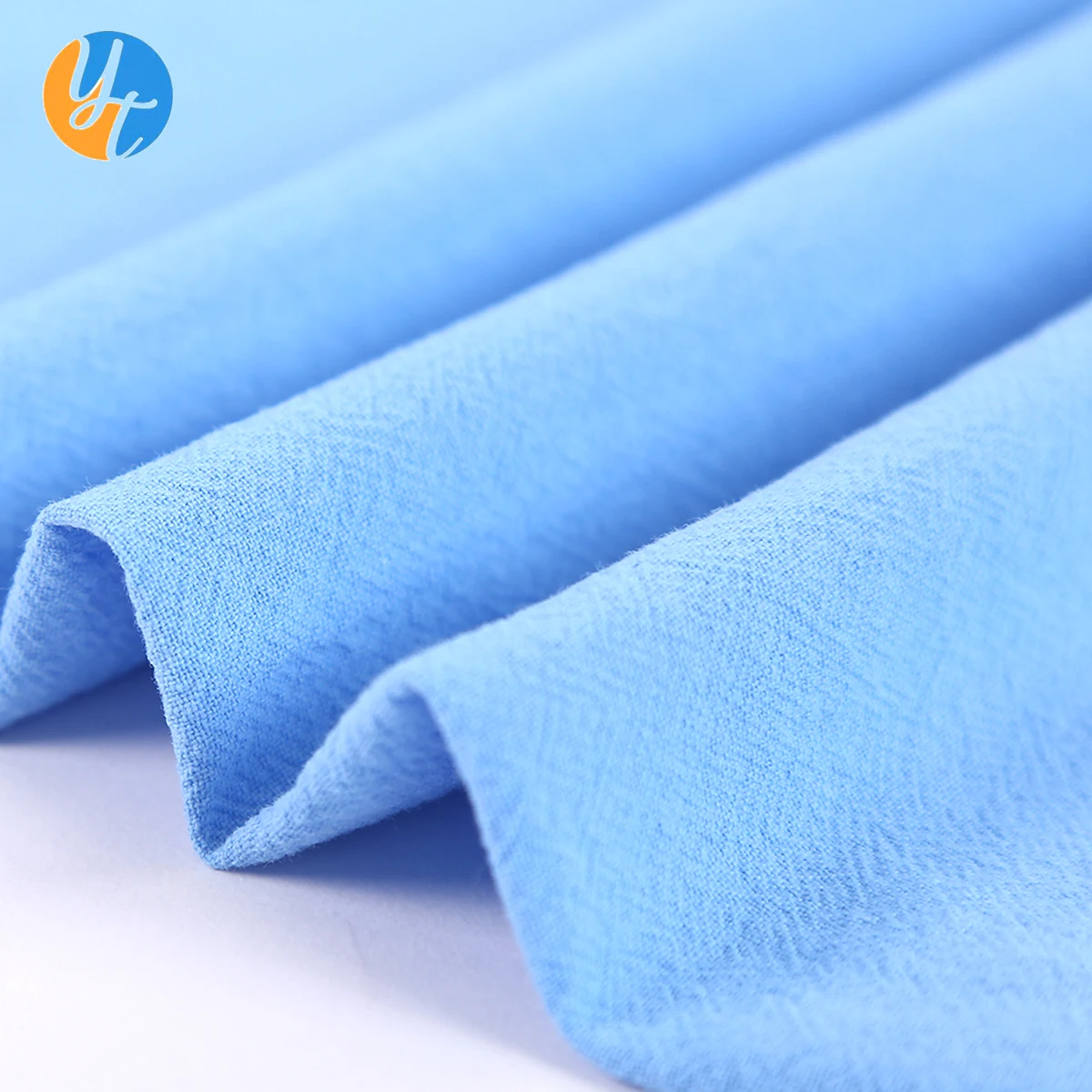 Fast delivery custom Cotton Sand Wash Durable Solid Color Woven Cotton Fabric