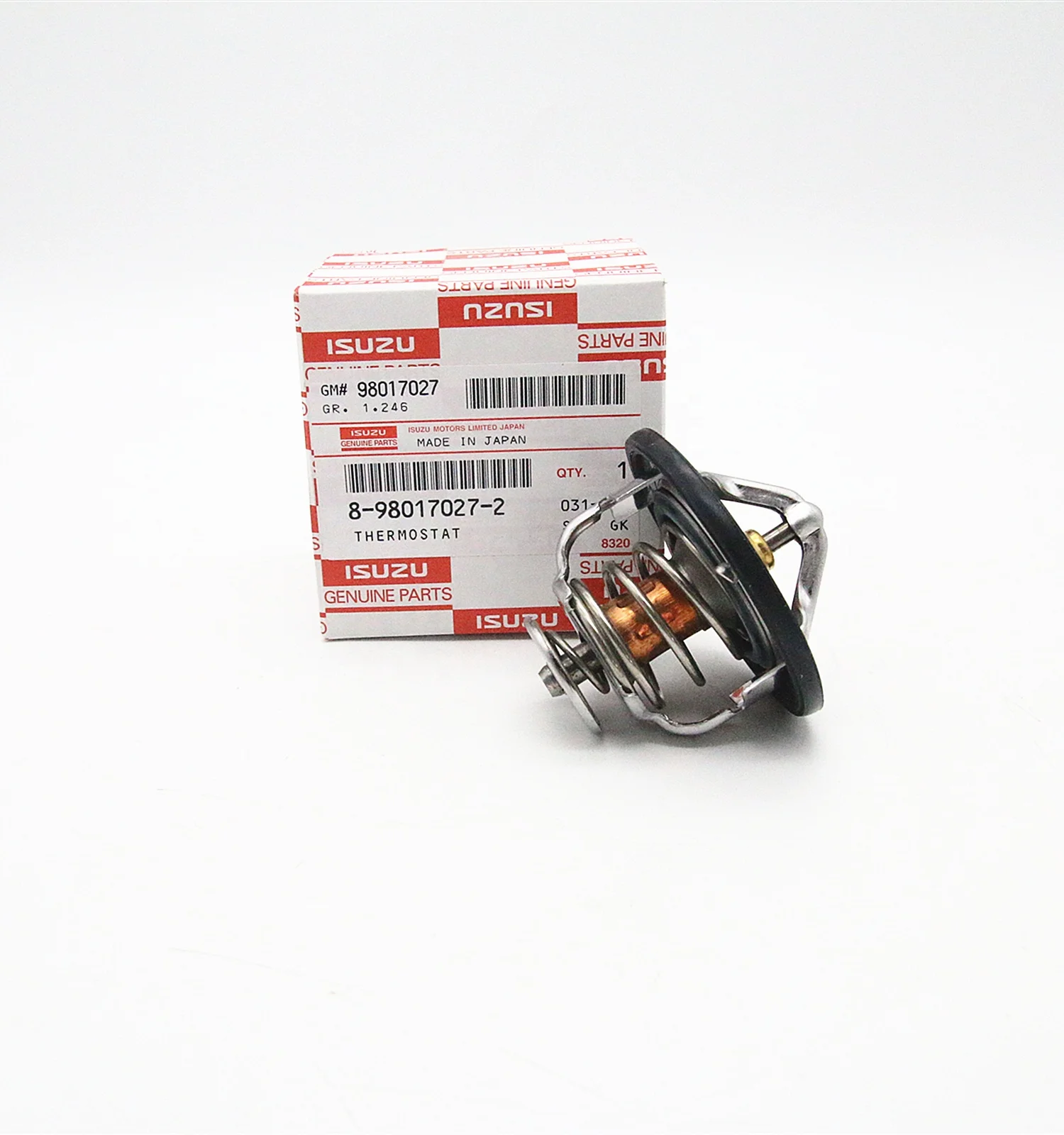 Original Genuine parts THERMOSTAT  8980170272 8-98017027-2 for 4JJ1 TFR TFS NKR NPR NQR NNR UCR UCS NLR 8980170271 8-98017027-1