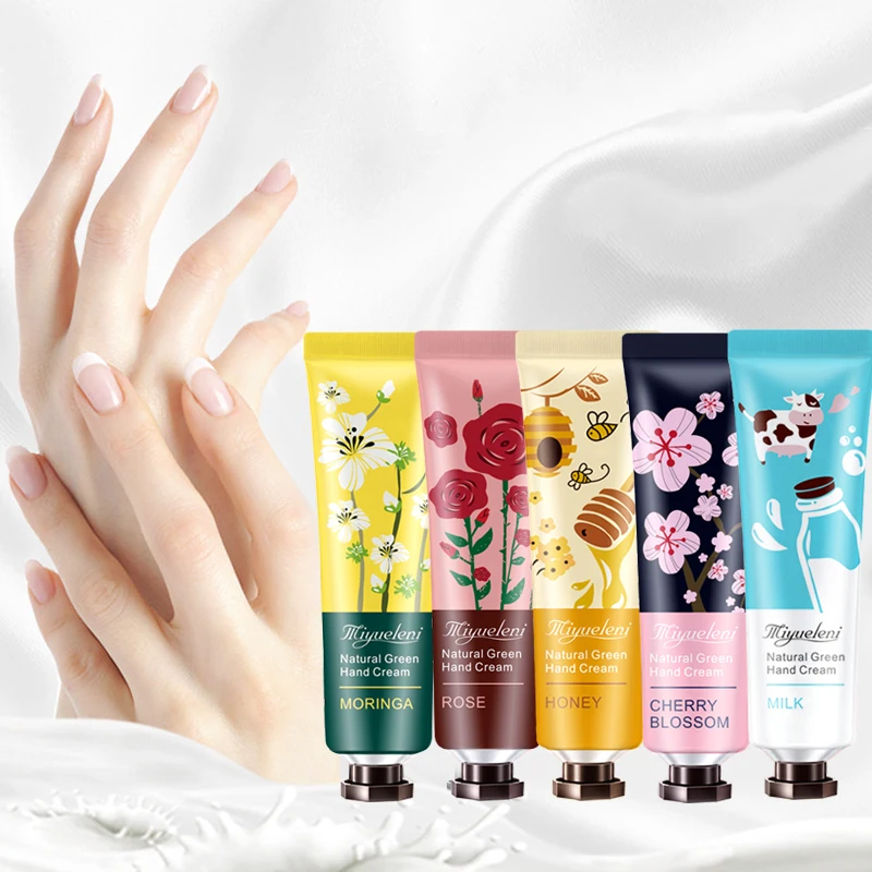 100% natural plant hand cream moisturiser soft for hands suitable very dry skin Whitening Hand Lotion Cream