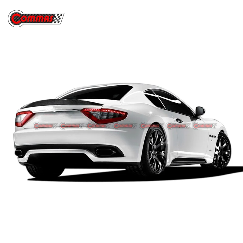 Самый дешевый Автомобильный задний спойлер из углеродного волокна для Maserati GT GTS GC