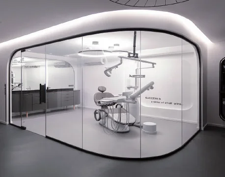 2021 New Arrival custom size pdlc Switchable smart film  glass for living room