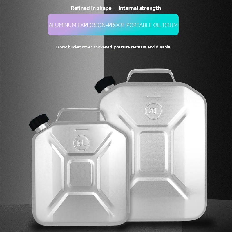 Hot sale 20 L stainless steel jerry can