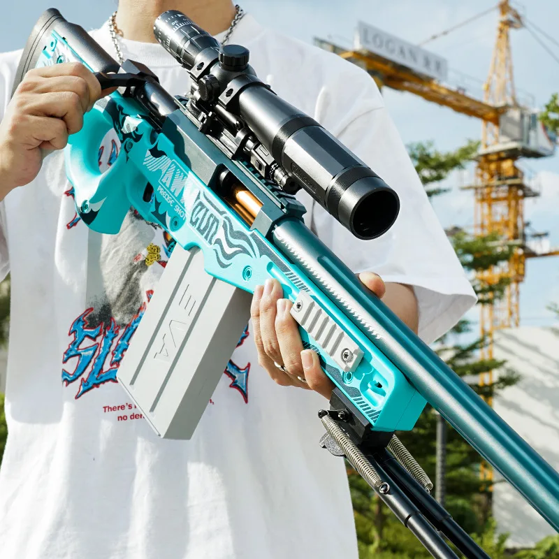 Large AWM sniper Projectile soft gun child boy Soft gun Toy gun 98K wholesale