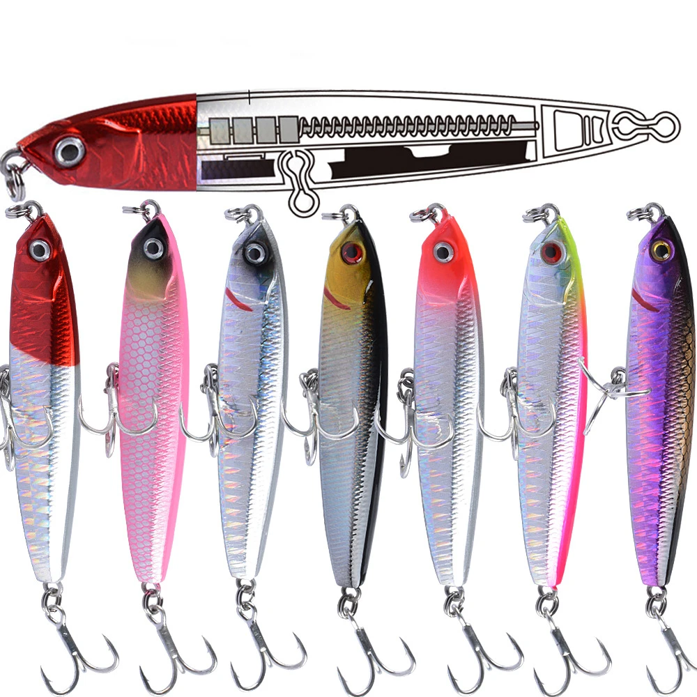 Hard Bait Fish Bait Long Casting Sinking Pencil 10G 14G 18G 24G Artificial Fishing Lure