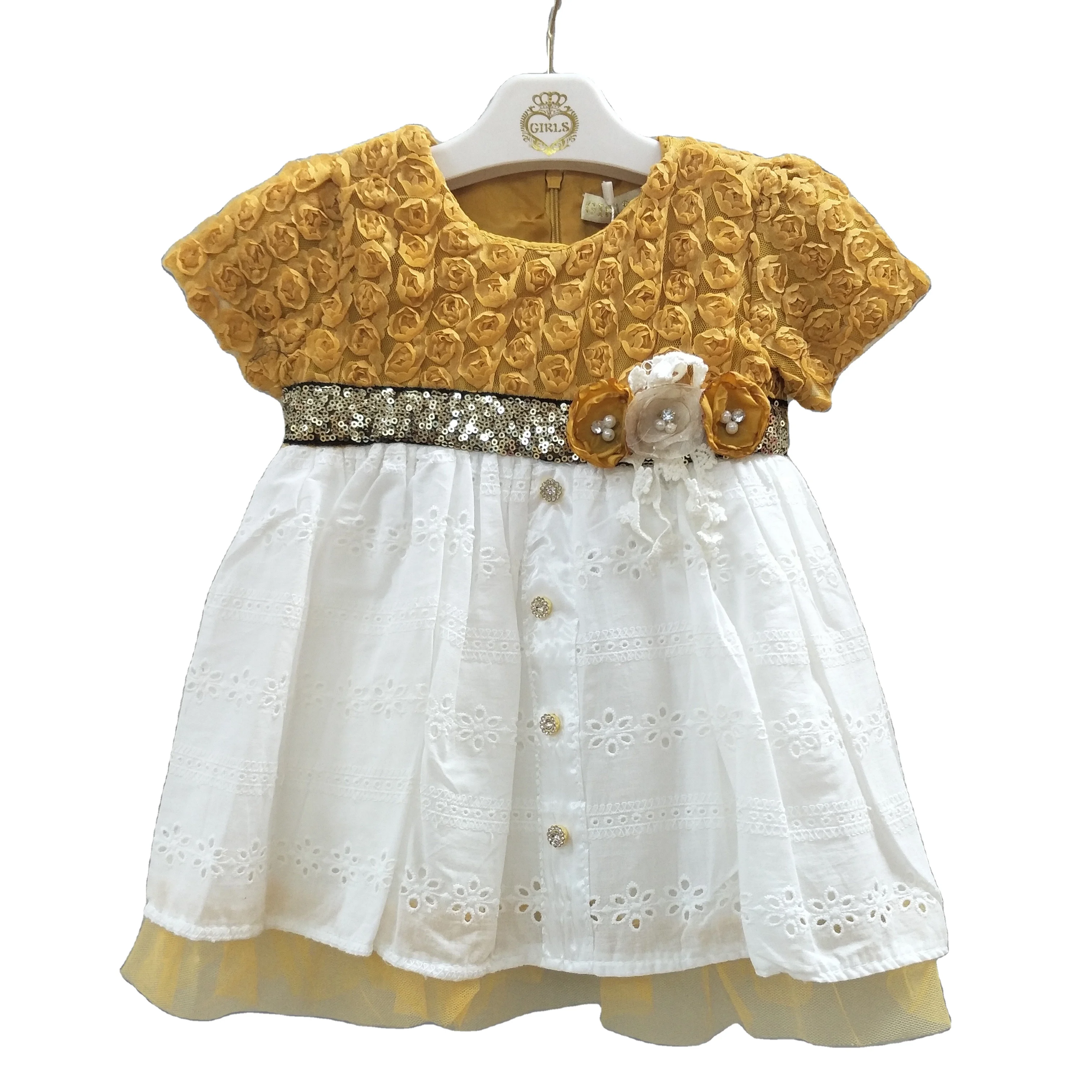 Hot baby dress in summer 2020 beautiful girl flower dress eid dresses 2021  2020 Ball Gowns For Children Infant