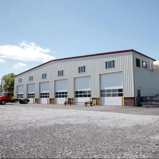 Стальная конструкция заводское здание сборный цех Металлический Склад