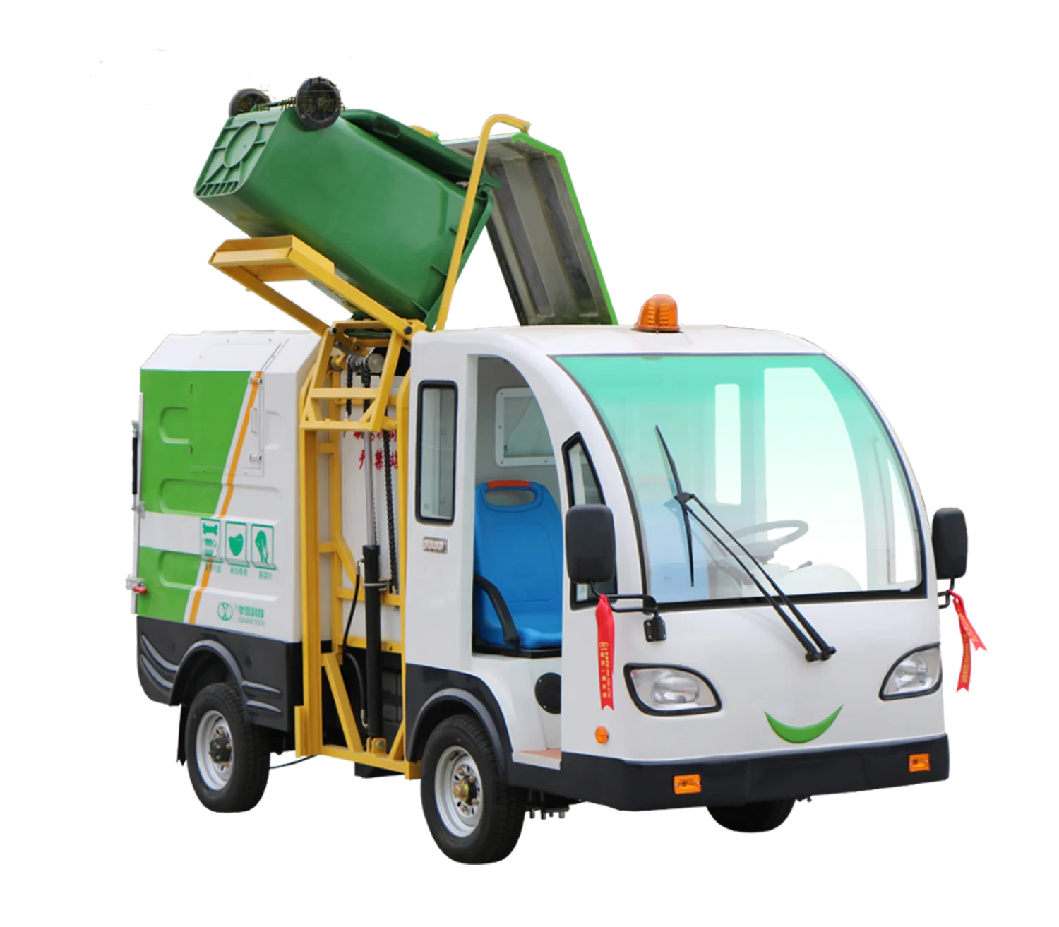 Urban Electric Sealed Bin Lifter Garbage Collection Transfer Compactor Vehicle Truck Price (1600448985222)