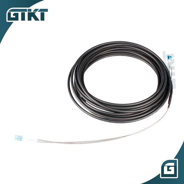 20 м LC к FTTH волоконно-оптический кабель патч-корд SM 9/125 дуплексные уличные патч-корды оптоволоконные поставщики